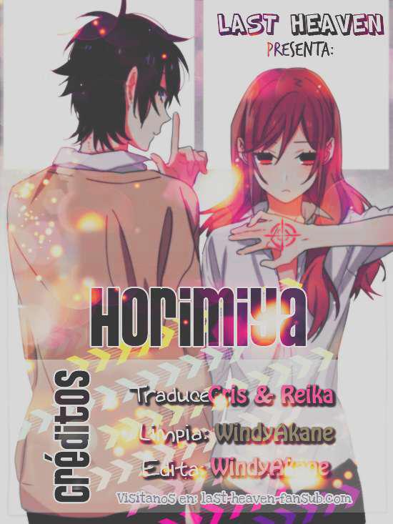 Horimiya 37 Manga Español Online - Leomanga.me